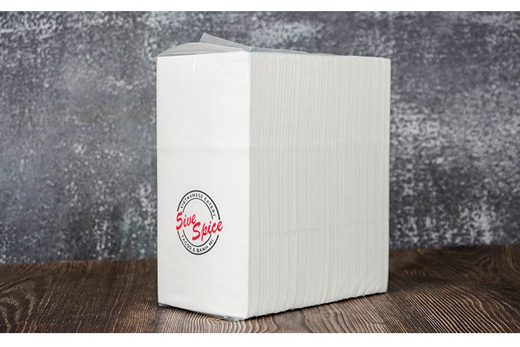40x40 Printed Airlaid Napkins Disposable Pre Folded Napkins for Hotel and Restaurant HL31NP03